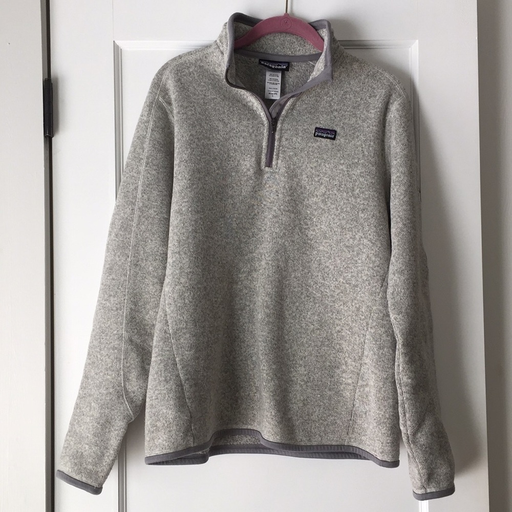 Patagonia Women's 1/4 zip Better Sweater sz L